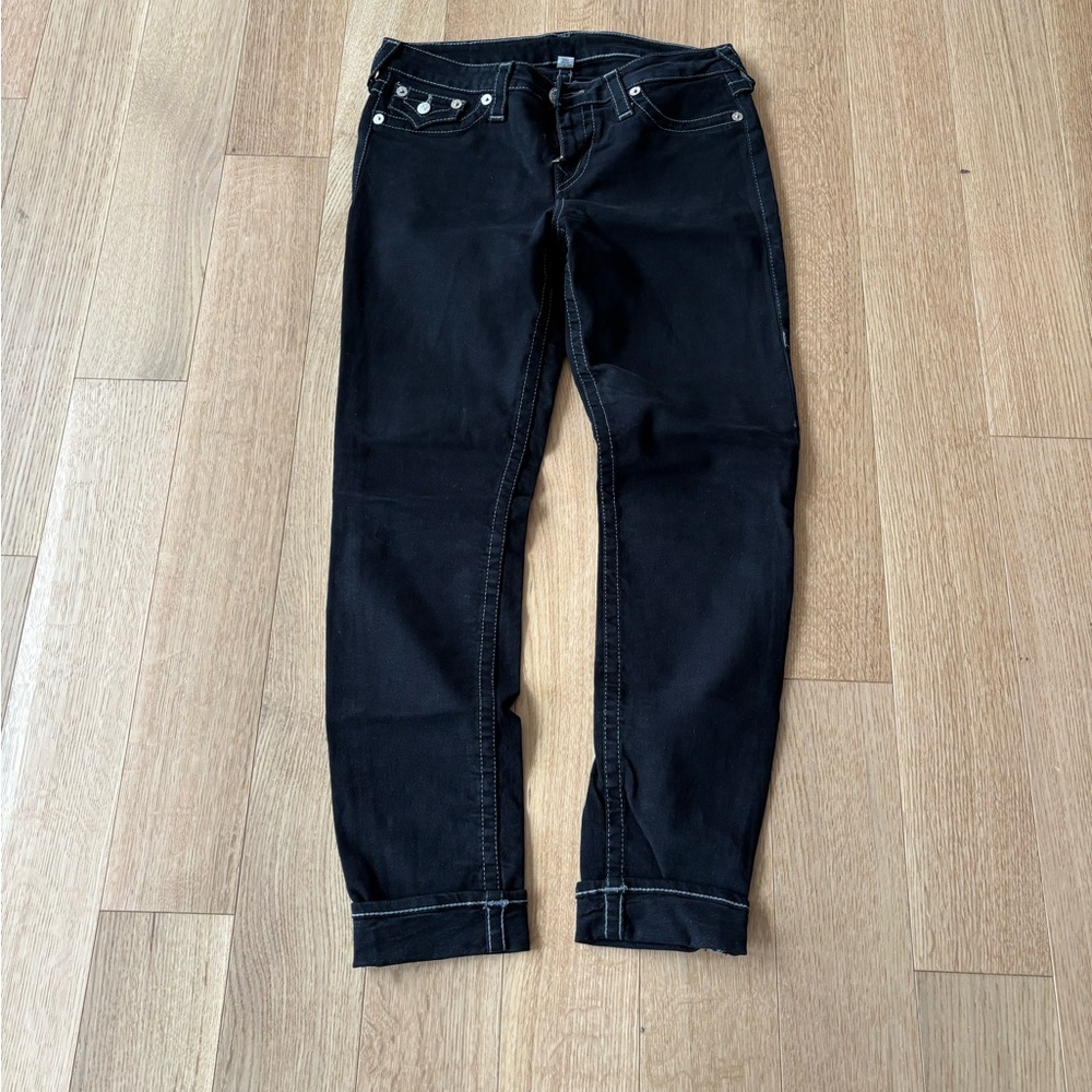 True religion black jeans